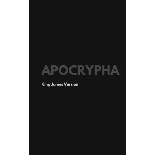 Apocrypha, King James Version