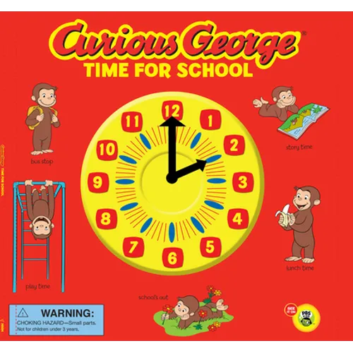 Curious George: Time for School Lift-The-Flaps (Cgtv)