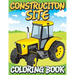 Construction Site Coloring Book