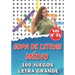 Sopa de Letras Médio: Para adultos y mayores 100 Juegos Letra Grande Con soluciones NÚMERO 1 juegos de palabras para las vacaciones o el tie