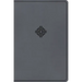 CSB Large Print Thinline Bible, Value Edition, Charcoal Leathertouch