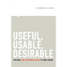 Useful, Usable, Desirable: Applying User Experience Design to Your Library