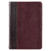 KJV Compact Bible Two-Tone Brown/Brandy Full Grain Leather