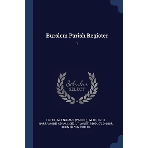 Burslem Parish Register: 1