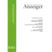 Geistes-, Sozial-Und Kulturwissenschaftlicher Anzeiger 150. Jahrgang, Heft 1+2 2015