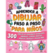 Aprender a dibujar paso a paso para niños: 300 dibujos de personajes divertidos, animales, comida, objetos mágicos, regalos y mucho más.