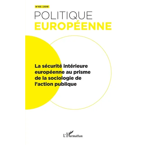 La sécurité intérieure européenne au prisme de la sociologie de l'action publique
