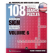 108 Word Search Puzzles with the American Sign Language Alphabet, Volume 06: ASL Fingerspelling Word Search Games