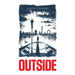 Outside