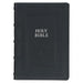 KJV Study Bible, Standard King James Version Holy Bible, Thumb Tabs, Ribbons, Faux Leather, Black Debossed
