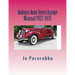 Auburn Auto Interchange Manual 1927-1935