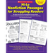 Hi-Lo Nonfiction Passages for Struggling Readers: Grades 6-8: 80 High-Interest/Low-Readability Passages with Comprehension Questions and Mini-Lessons