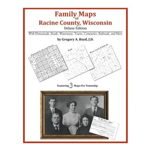 Family Maps of Racine County, Wisconsin
