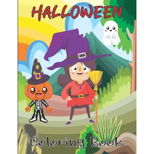 Halloween Coloring for kids: Amazing Spooky Halloween Coloring Book for Kids ages 4 Years and up - I Spy Halloween Coloring Book for Kids