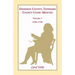 Davidson County, Tennessee County Court Minutes, Volume 1, 1783-1792