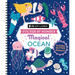 Brain Games - Sticker by Number: Magical Ocean (20 Images to Sticker): Includes 2 Glitter Sticker Sheets to Complete Each Image!
