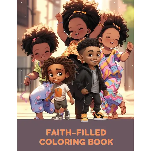 Faith-Filled Coloring Book