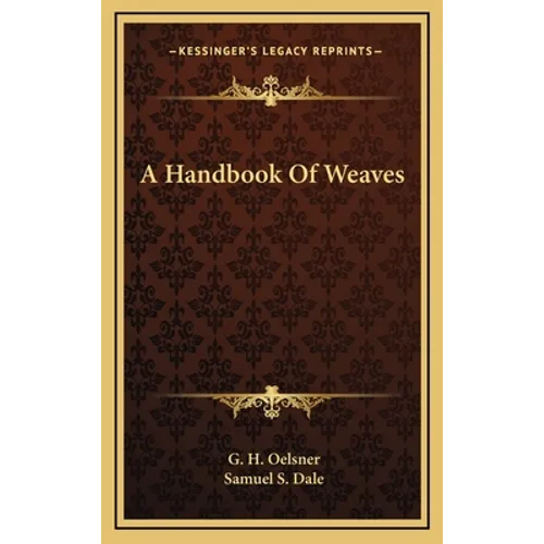 A Handbook Of Weaves