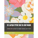 51 Large Print Dot to Dot Book: Jumbo Dot-to-Dot For Adults Seniors and Teens