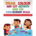 Draw, Colour and Cut Activity book for kids/ scissor skills: An activity workbook for kids ages - 6-8 years