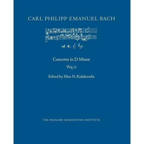 Concerto in D Minor, Wq 17