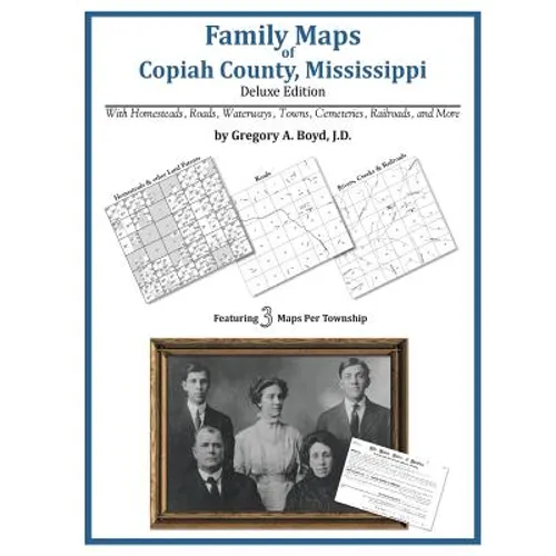 Family Maps of Copiah County, Mississippi