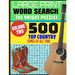 Large Print Word Search 100 Unique Puzzles Volume Two: 500 Top Country Songs of All Time - Best Songs of Decades of Music - Full Page Large Print Puzz