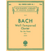 Bach Well-Tempered Clavier Book 1 Piano Sheet Music Schirmer Classics Vol. 13 Preludes and Fugues Bwv 846-869 Advanced Piano Songbook and Teacher Reso