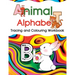 Animal Alphabet: Tracing and Colouring Workbook