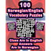 100 Norwegian/English Vocabulary Puzzles: Learn Norwegian By Doing FUN Puzzles!, 100 8.5 x 11 Crossword Puzzles With Clues In English, Answers in Norw