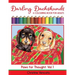Darling Dachshunds: A Doxie Dog Colouring Book for Adults