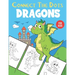Dragons Connect The Dots For Kids: Unique Dot to Dot and Coloring Designs For Kids 4-8