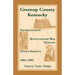 Greenup County, Kentucky, Naturalizations, Revolutionary War Pensions, Lunacy Inquests, 1804-1902