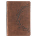 KJV Bible Giant Print Full-Size Faux Leather, Crown of Thorns/Amazing Grace, Brown