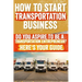 How to Start and Grow a Transportation Business: Do You Aspire to Be a Transportation Entrepreneur? Here's Your Guide