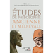 Études de philosophie ancienne et médiévale