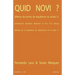 Quid Novi: Architectural Education Dilemmas in the 21st Century