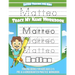 Matteo Letter Tracing for Kids Trace my Name Workbook: Tracing Books for Kids ages 3 - 5 Pre-K & Kindergarten Practice Workbook