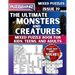The Ultimate Monsters and Creatures Mixed Puzzle Book for Kids, Teens, and Adults: 16 Types of Engaging Variety Puzzles: Word Search and Math Games (I