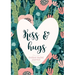 Dotted Bullet Journal - Kiss & Hugs: Medium A5 - 5.83X8.27