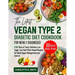 The Latest Vegan Type 2 Diabetic Diet Cookbook for Newly Diagnosed: 1000 Days of Tasty, Delicious, Low-Sugar, Low-Carb Plant-Based Recipes for Blood S