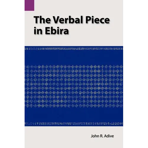 The Verbal Piece in Ebira