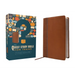 Niv, Quest Study Bible for Teens, Leathersoft, Brown, Comfort Print: The Question and Answer Bible