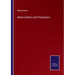 Materia Medica and Therapeutics