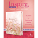 Inspire Catholic Bible NLT Large Print (Leatherlike, Pink Fields with Rose Gold): The Bible for Coloring & Creative Journaling