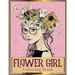 Flower Girl Coloring Book: Beautiful Floral & Girl Hairstyles Designs for Relaxation, Stress Relieving and Inspiration (Girl Coloring Book)