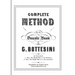 Complete Method for the Contre-Basse (Double Bass): Giovanni Bottesini