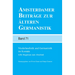 Niederlandistik und Germanistik im Kontakt