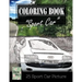 Sportcar Greyscale Photo Adult Coloring Book, Mind Relaxation Stress Relief: Just added color to release your stress and power brain and mind, colorin