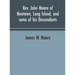 Rev. John Moore of Newtown, Long Island, and some of his descendants